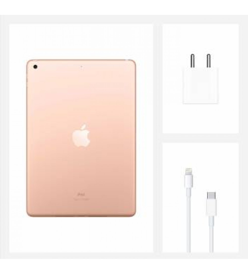 Apple iPad (8th Gen) 32 GB ROM 10.2 inch with Wi-Fi Only (Gold)