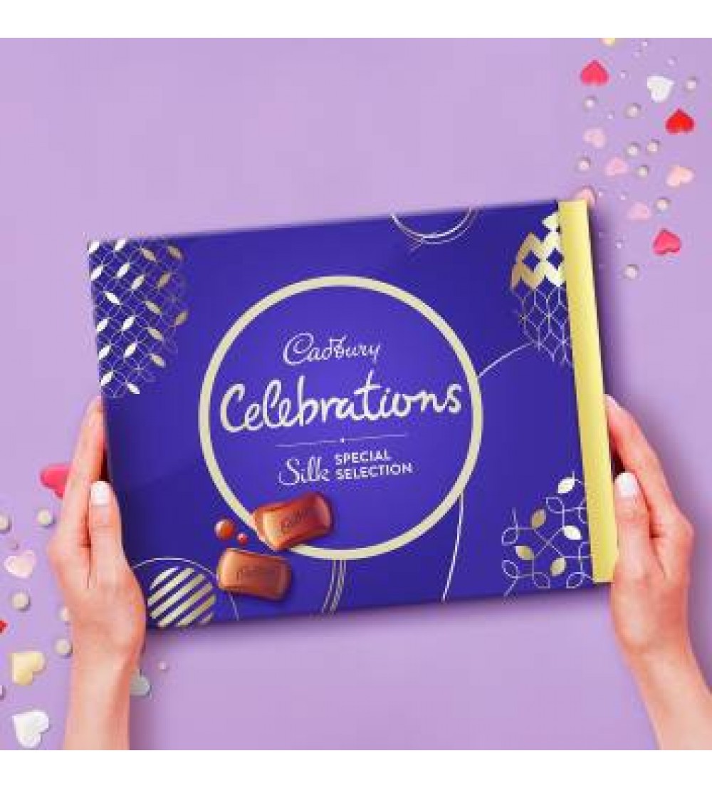 Cadbury Celebrations Silk Special Selection Gift pack, 360g Bars  (360 g)