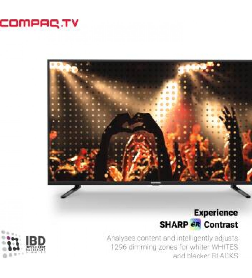 Compaq ER Series 126 cm (50 inch) Ultra HD (4K) LED Smart Android TV  (CQ50APUD)