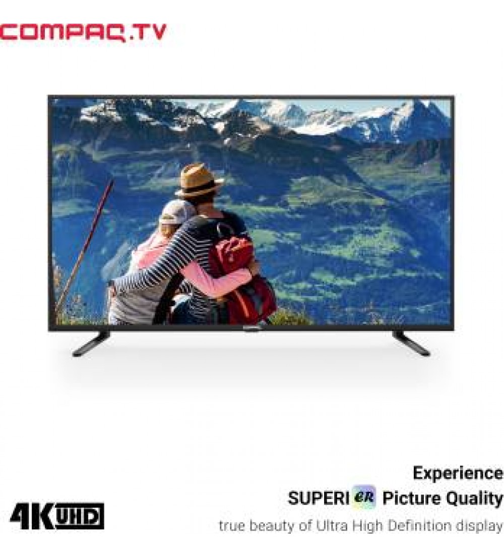 Compaq ER Series 126 cm (50 inch) Ultra HD (4K) LED Smart Android TV  (CQ50APUD)