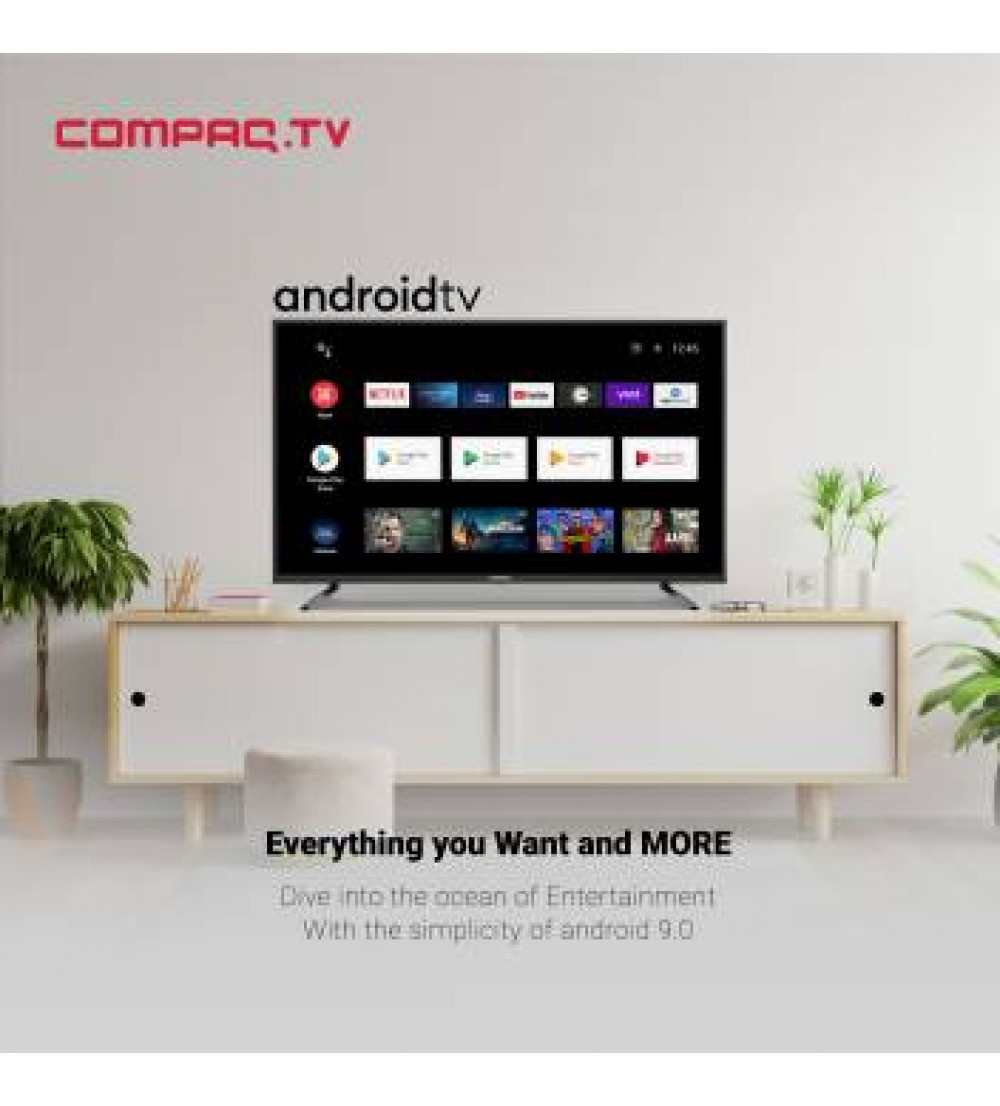 Compaq ER Series 126 cm (50 inch) Ultra HD (4K) LED Smart Android TV  (CQ50APUD)