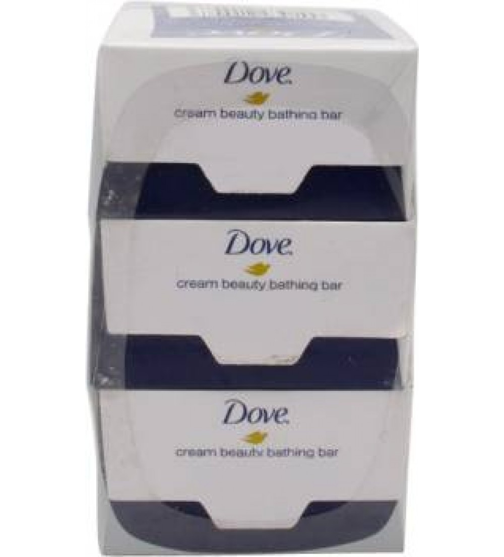 Dove Cream Beauty Bathing Bar - Set of 3  (3 x 100 g)