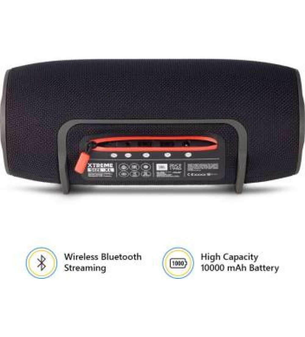 JBL Xtreme Portable Bluetooth Speaker  (Black, Stereo Channel)