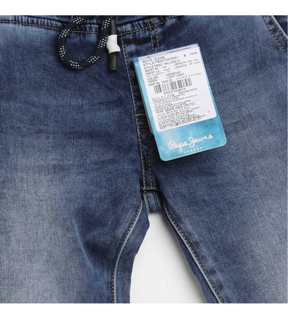 Pepe Jeans  Jogger Fit Boys Blue Jeans