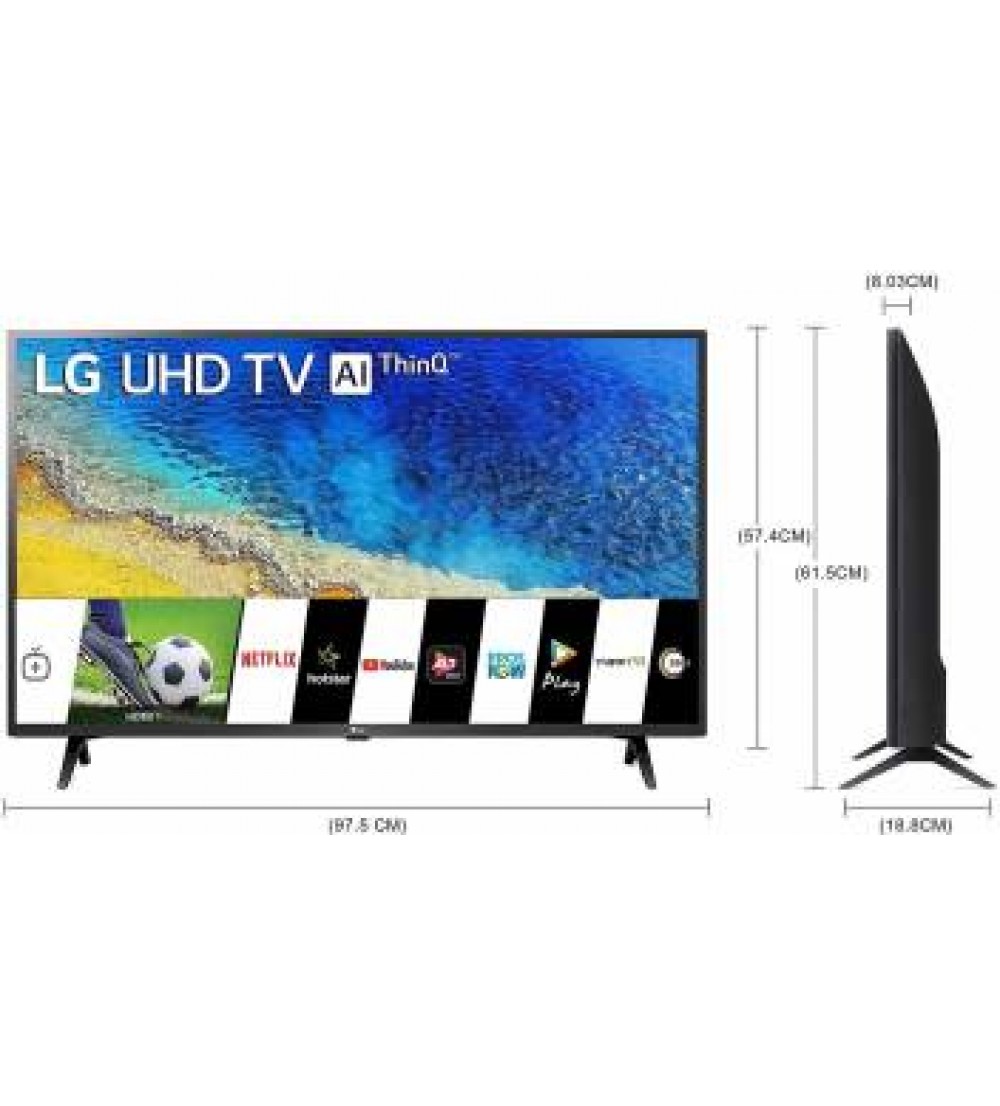 LG 108 cm (43 inch) Ultra HD (4K) LED Smart TV  (43UM7290PTF)