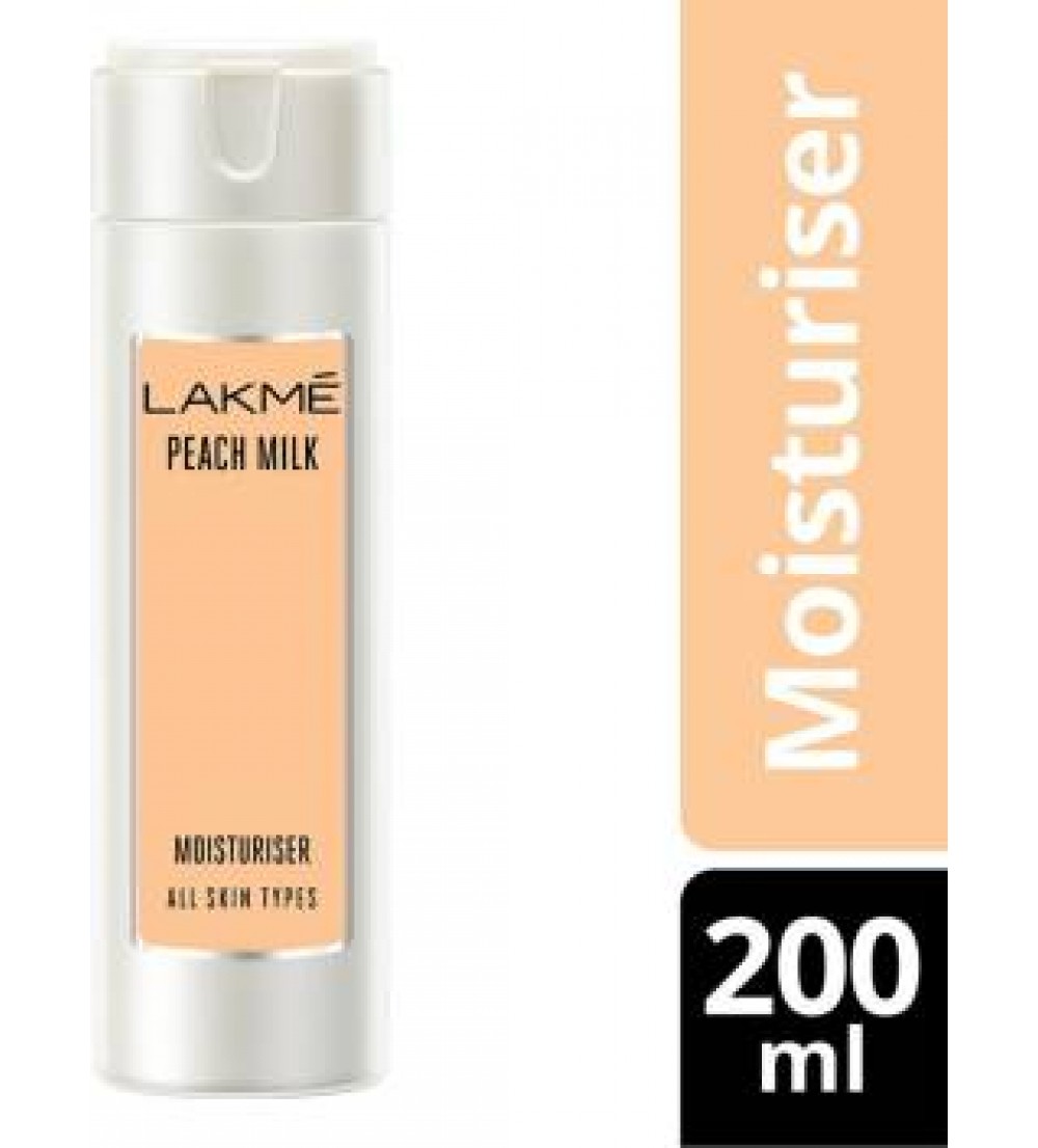Lakme Peach Milk Moisturiser Body Lotion  (200 ml)
