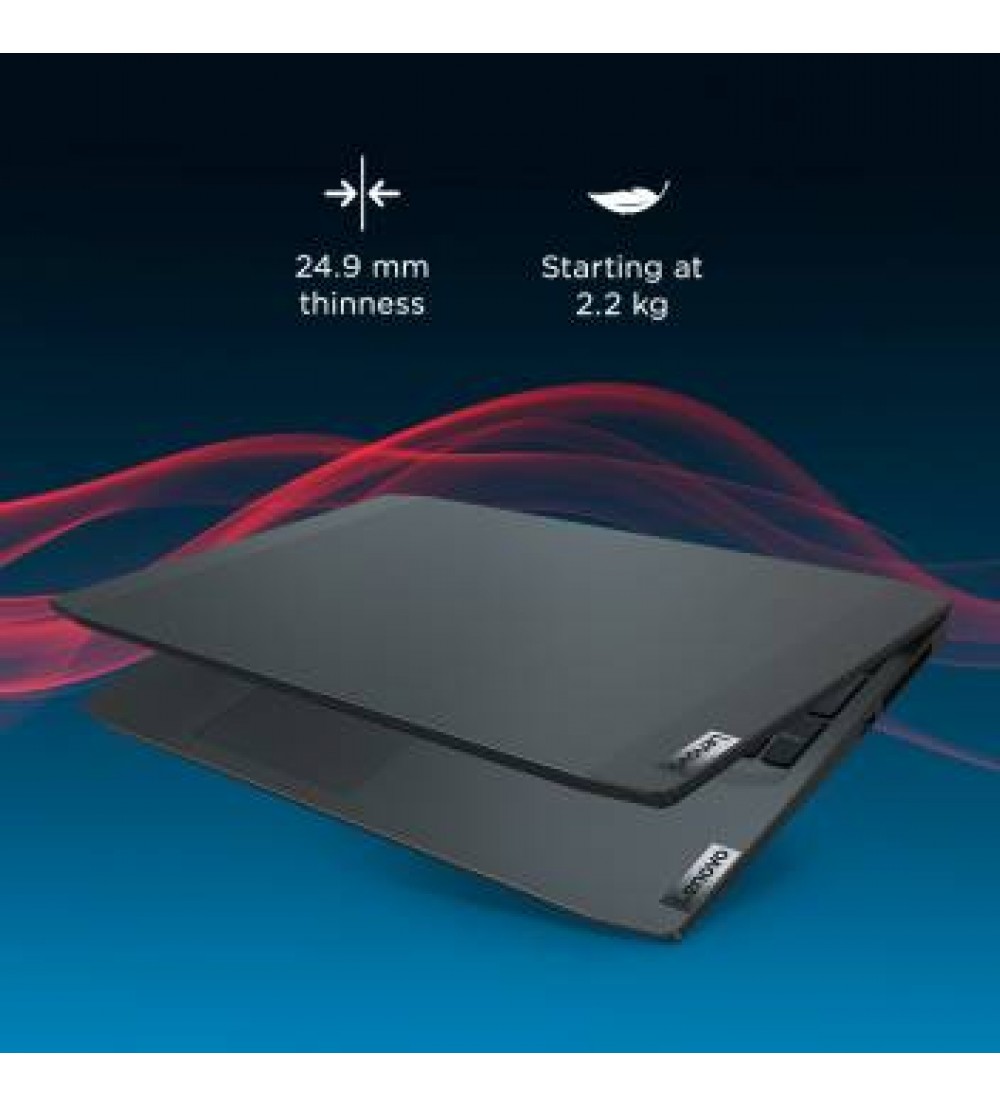 Lenovo Ideapad Gaming 3 Ryzen 5 Hexa Core 4600H - (8 GB/1 TB HDD/256 GB SSD/Windows 10 Home/4 GB Graphics/NVIDIA Geforce GTX 1650/60 Hz) 15ARH05 Gaming Laptop  (15.6 inch, Onyx Black, 2.2 kg)