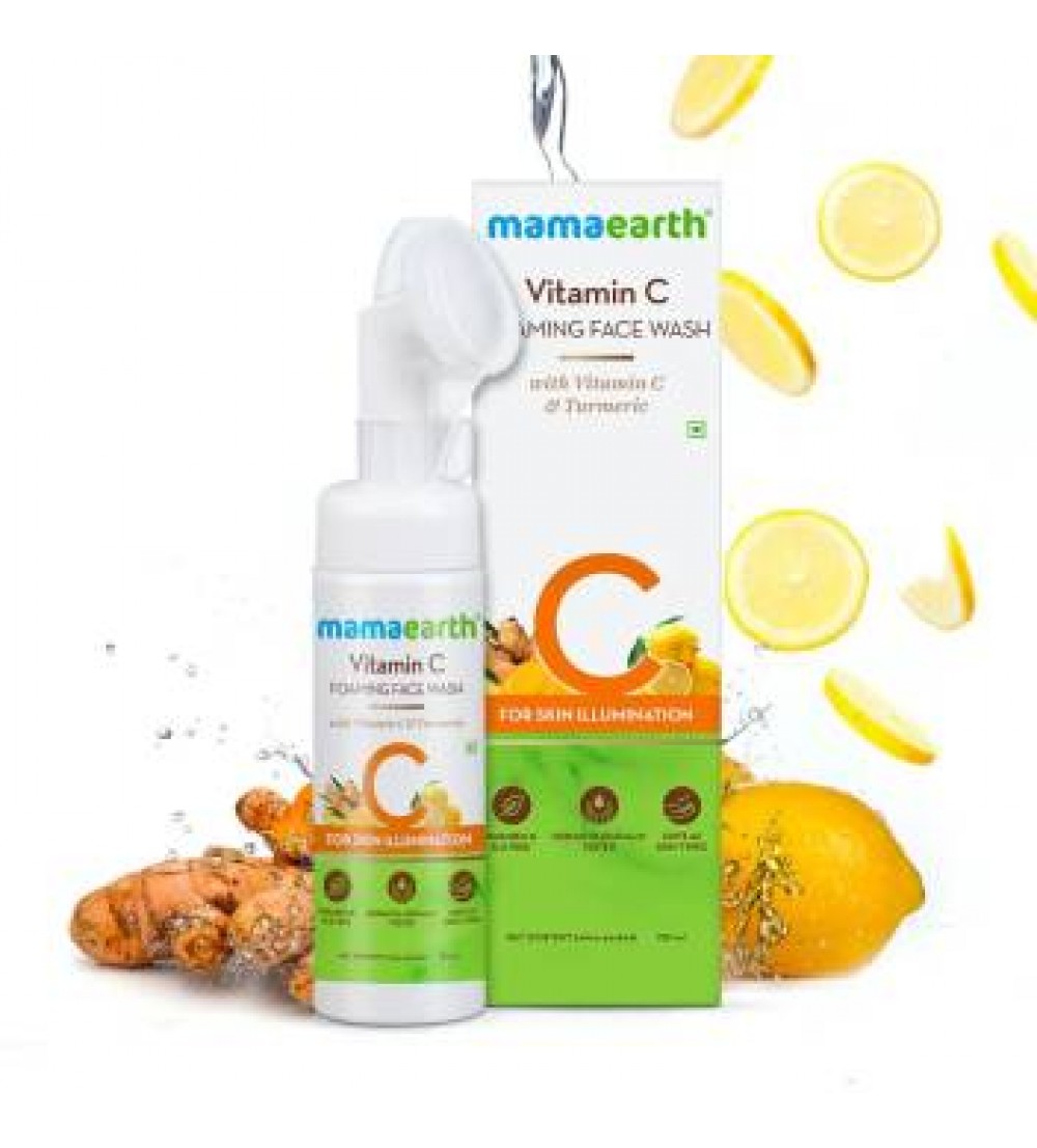 Mamaearth Vitamin C Foaming Face Wash  (150 ml)