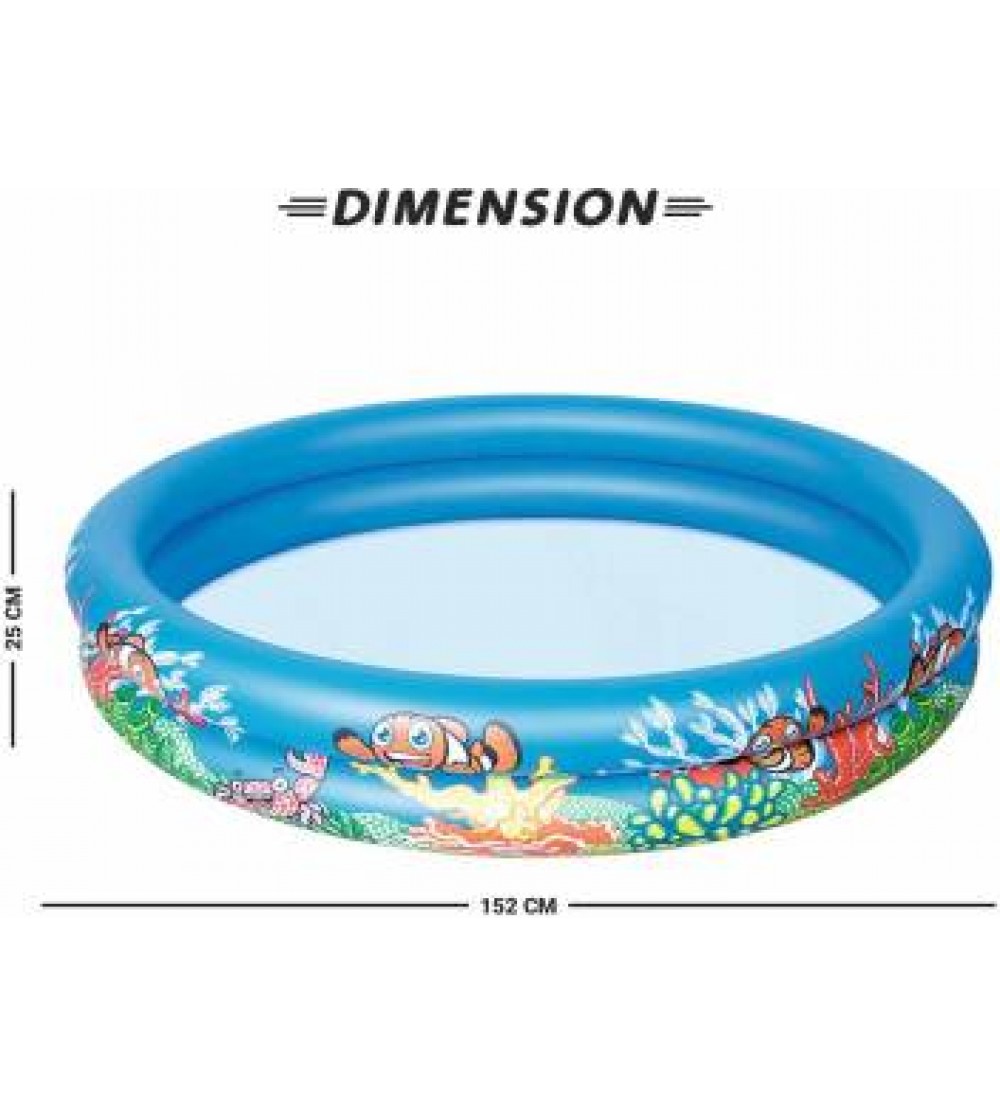 Miss & Chief Swimming Play Pool for Kids (Size: 152m x H25cm)  (Blue)