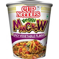 Nissin Veggie Manchow Cup Noodles Vegetarian  (70 g)