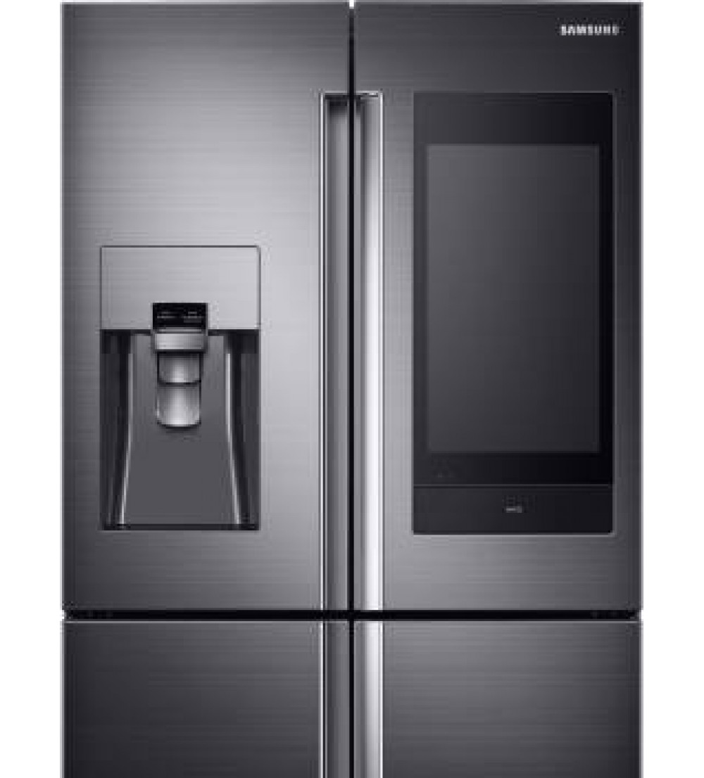 Samsung 810 L Frost Free Side by Side Inverter Technology Star (2019) Convertible Refrigerator with Four Door  (Black Caviar, RF28N9780SG/TL)