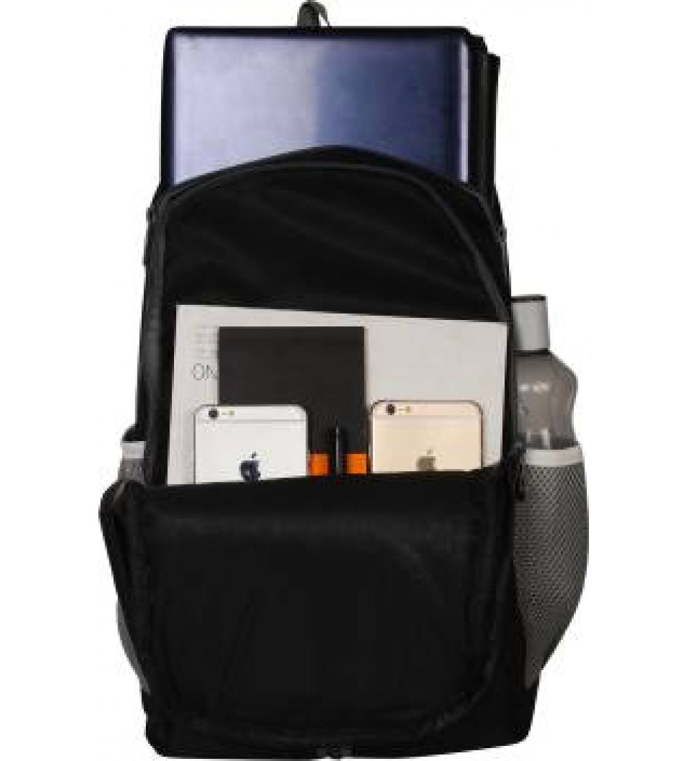 Sassie Black School Bag II Genuine Backpack II Multiuse bag II Smart Tuition Bag (21 Ltr) (SSN-1060) (Secondary 3rd Std Plus) Waterproof School Bag  (Black, 21 L)