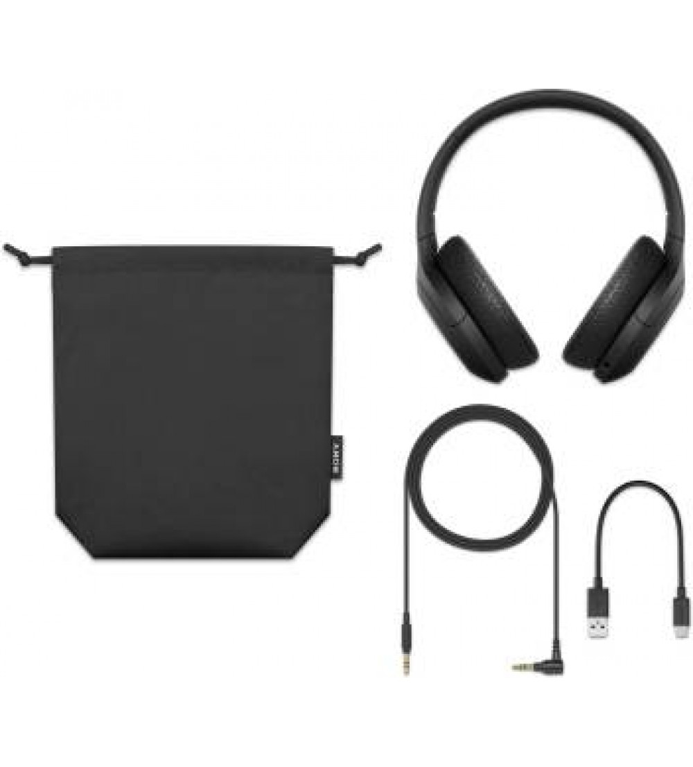 Sony WH-H910N Active noise cancellation enabled Bluetooth Headset  (Black, On the Ear)