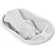 Sunbaby Bath Tub and Bath Sling  (White)