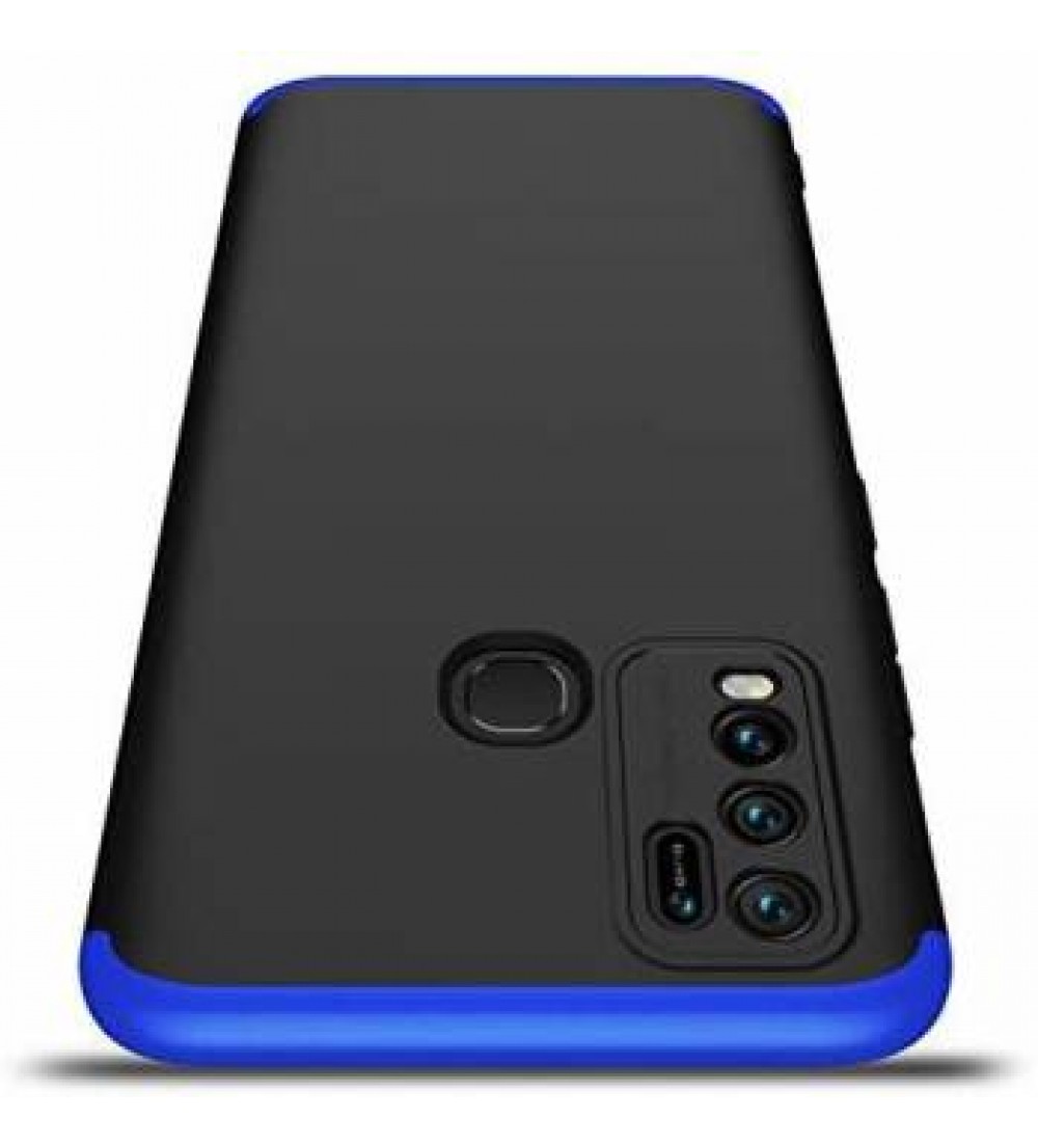 Aspir Back Cover for Vivo Y30  (Blue)