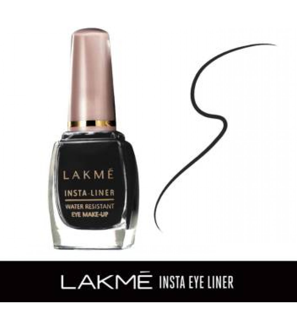 Lakme Insta Eye Liner 9 ml  (Black)