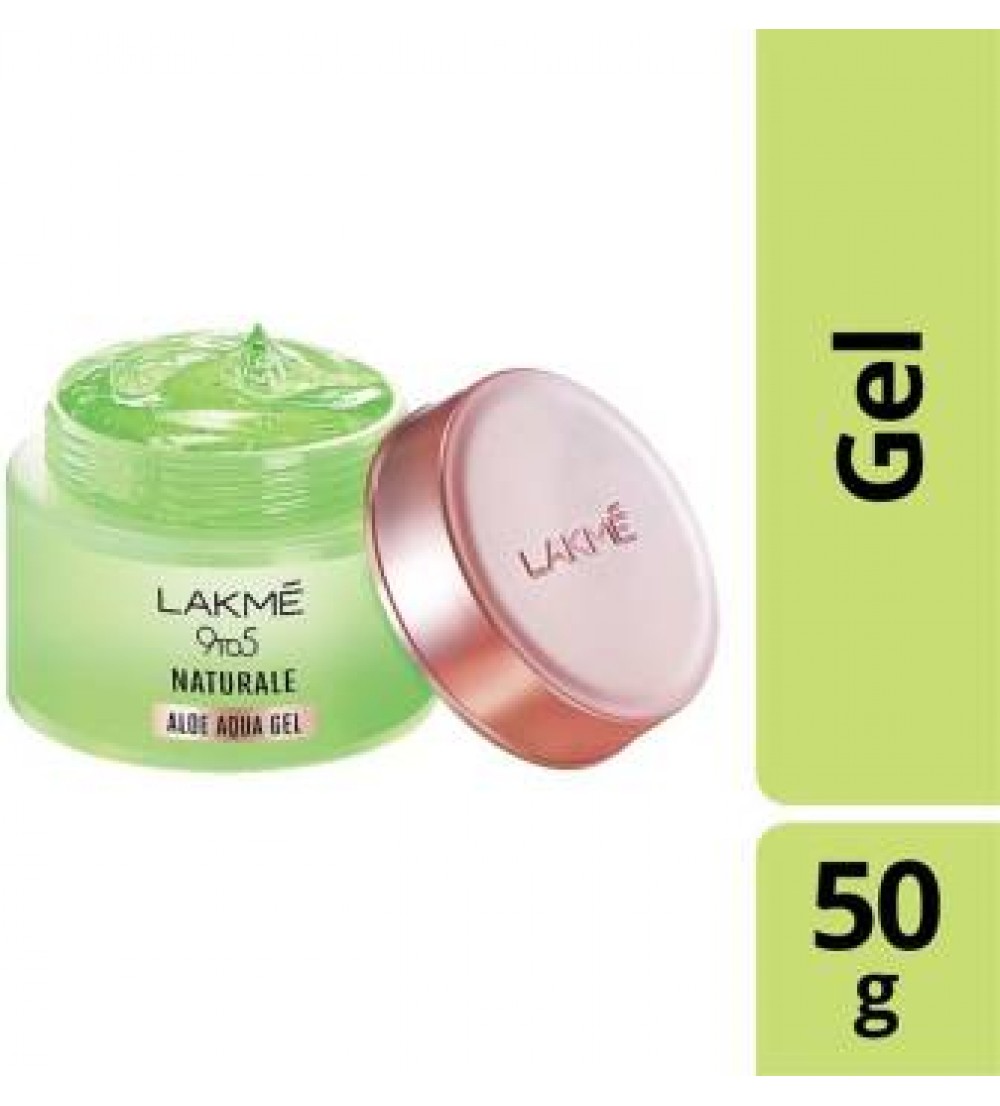 Lakme 9 to 5 Naturale Aloe Aqua Gel Primer - 50 g  (Transparent)