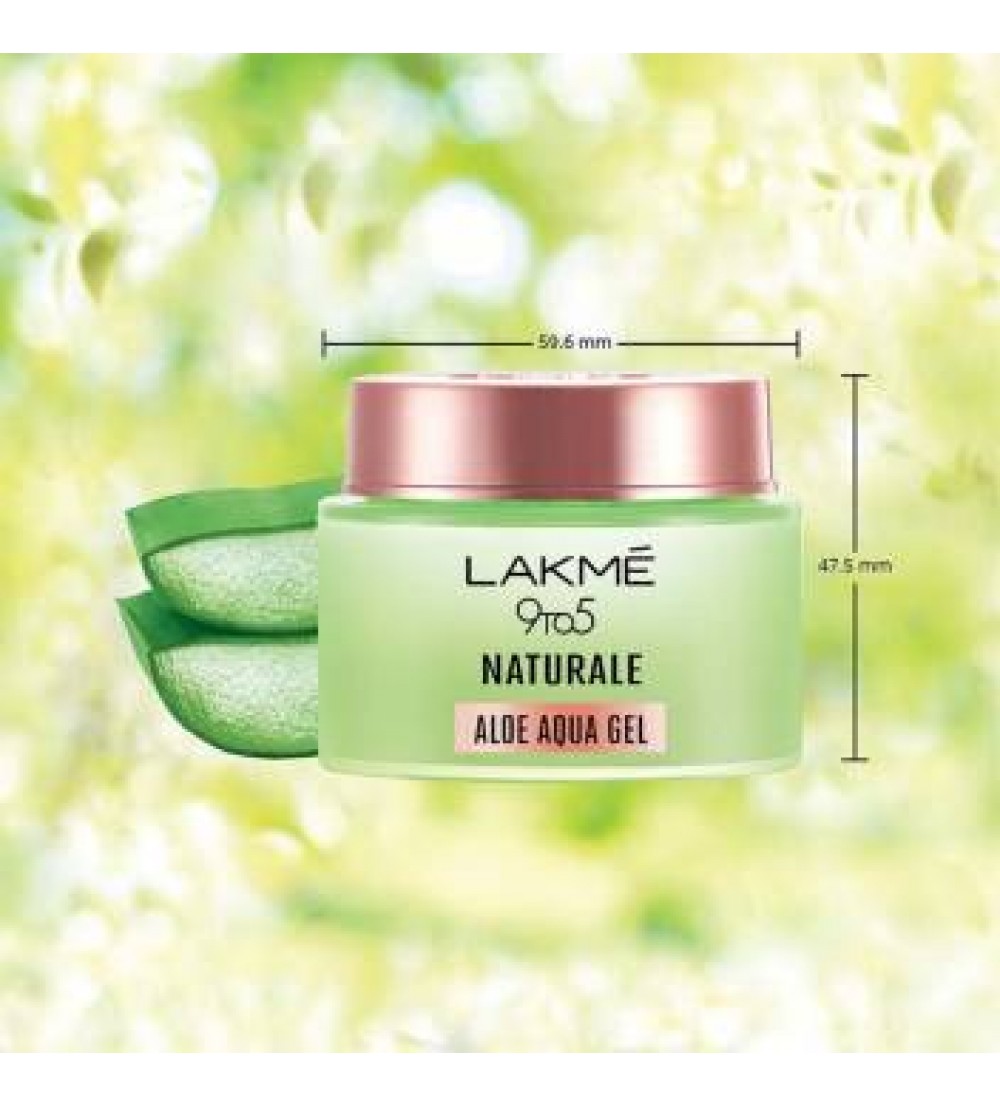 Lakme 9 to 5 Naturale Aloe Aqua Gel Primer - 50 g  (Transparent)