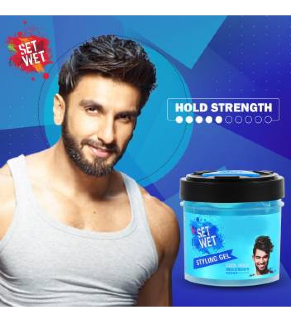 Set Wet Cool Hold Hair Gel