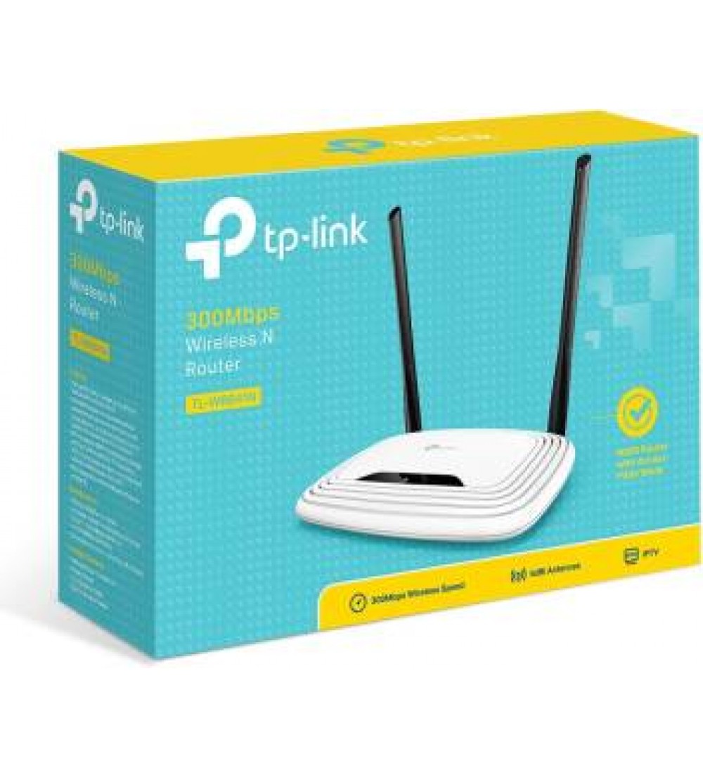 TP-LINK TL-WR841N 300Mbps Wireless N Router  (White, Single Band)