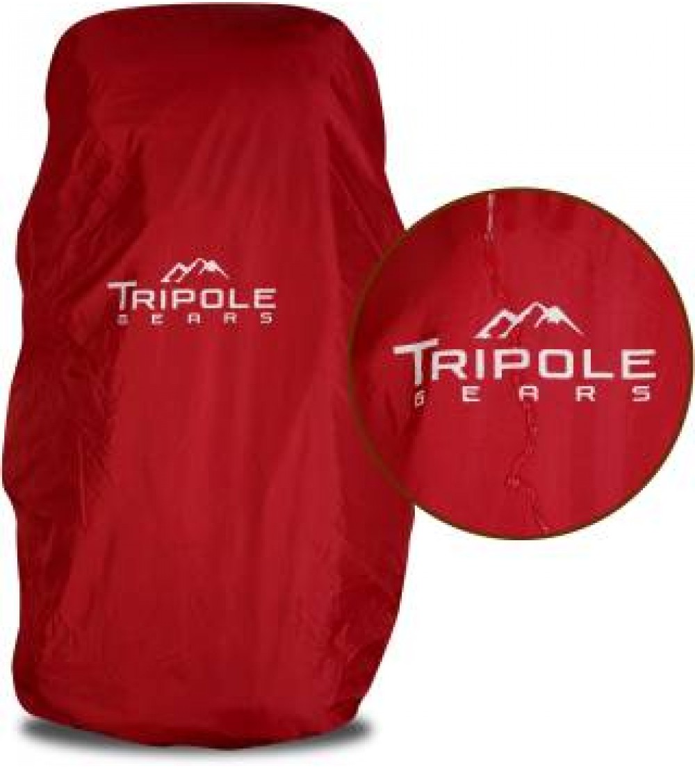Tripole Rain Cover Dust Proof, Waterproof Trekking Bag Cover  (90 L Pack of 1)