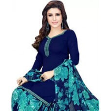 Saara Crepe Printed Salwar Suit Material